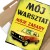 Plakat metalowy Mój warsztat 125p Prezent