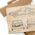 Plakat metalowy Skoda 130 RS Samochód Auto Motoryzacja Patent Retro Prezent