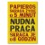 Plakat metalowy nudna praca Prezent