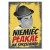 Plakat metalowy Niemiec płakał Prezent