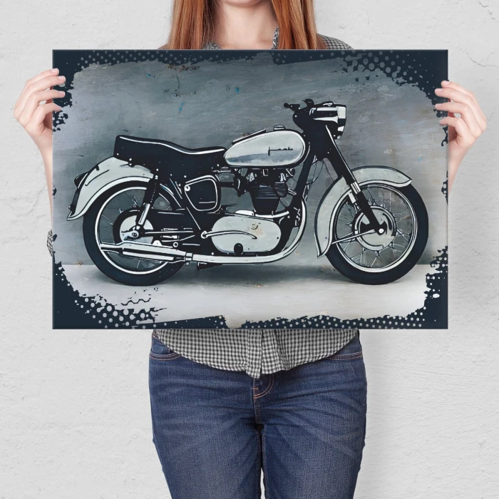 Plakat metalowy Junak M10 grafika Prezent
