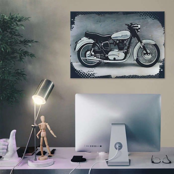 Plakat metalowy Junak M10 grafika Prezent