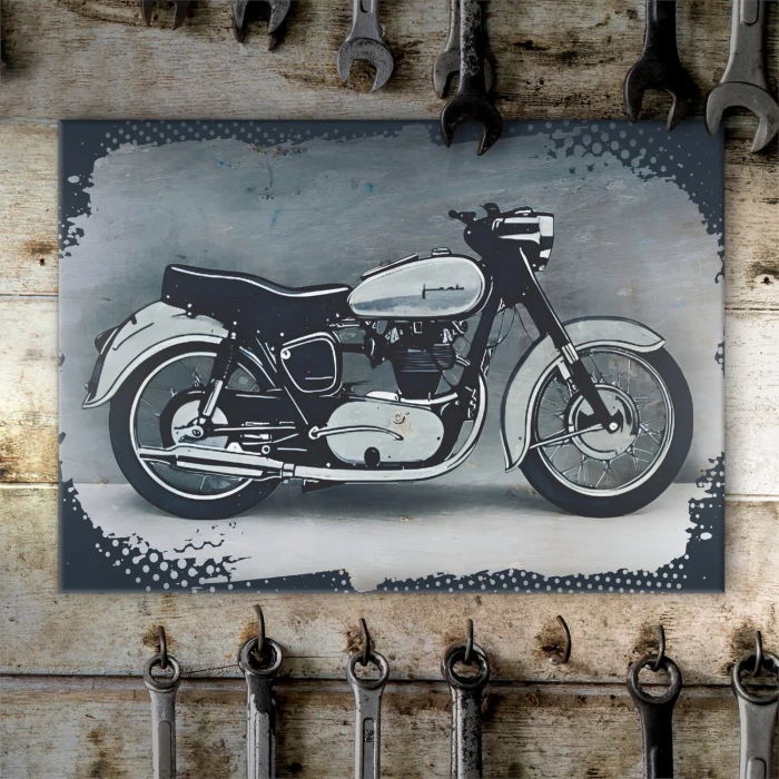 Plakat metalowy Junak M10 grafika Prezent