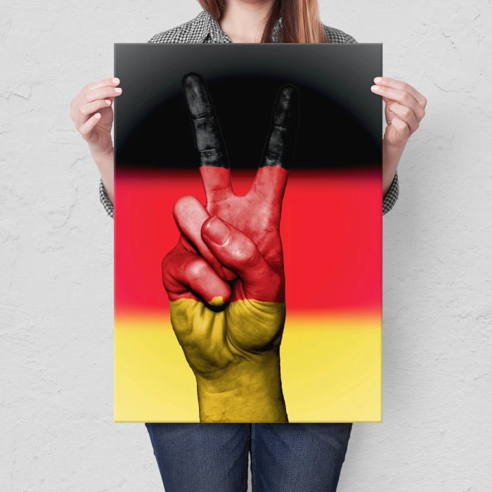 Plakat metalowy Germany Niemcy Prezent