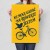 Plakat metalowy na rowerze jestem Prezent