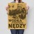 Plakat metalowy wódka przyczyną nędzy Prezent