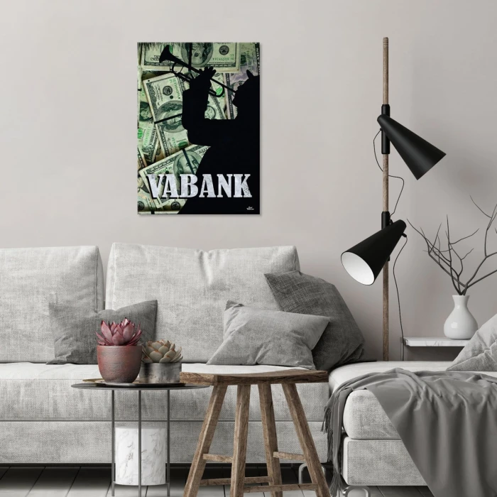 Plakat metalowy Vabank Prezent