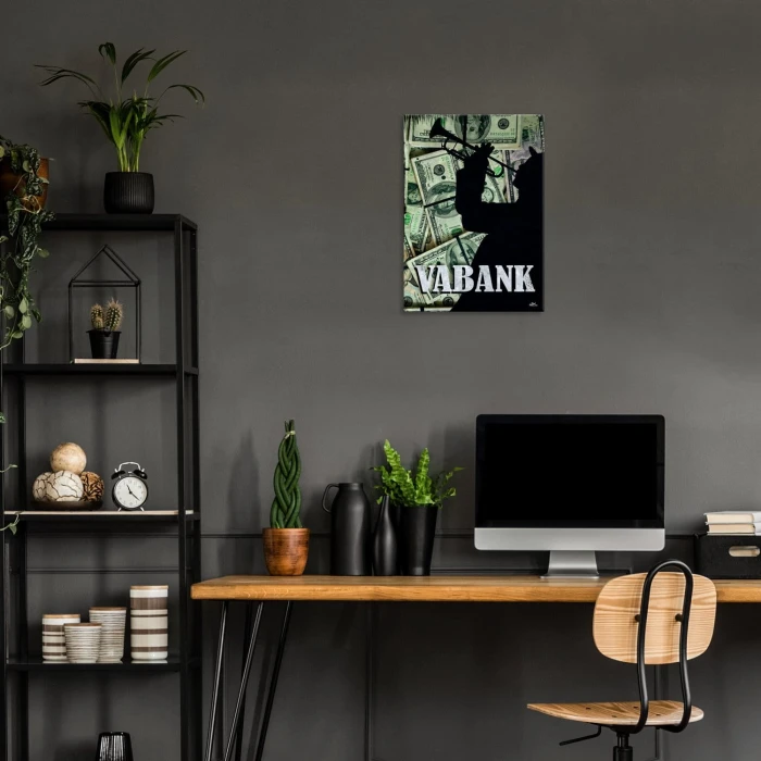 Plakat metalowy Vabank Prezent