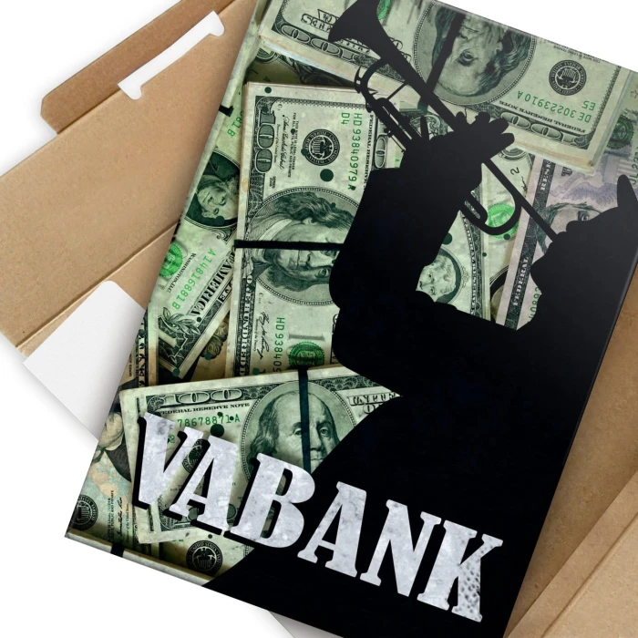 Plakat metalowy Vabank Prezent