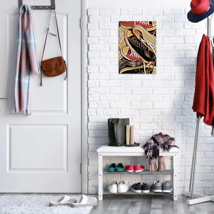 Plakat metalowy Trampki Prezent