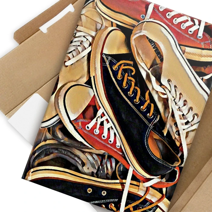 Plakat metalowy Trampki Prezent