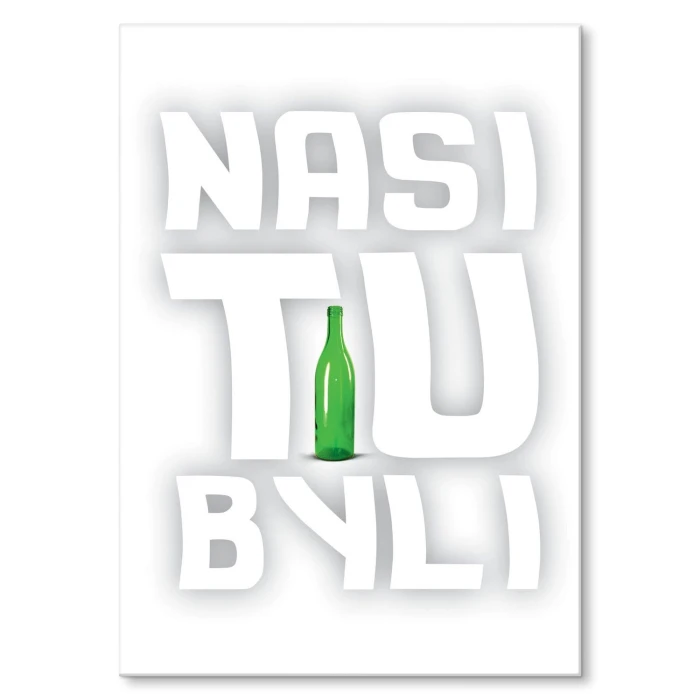 Plakat metalowy Nasi tu byli Seksmisja Prezent