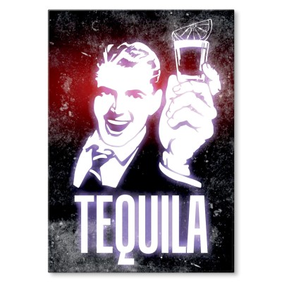 Plakat metalowy Tequila Prezent