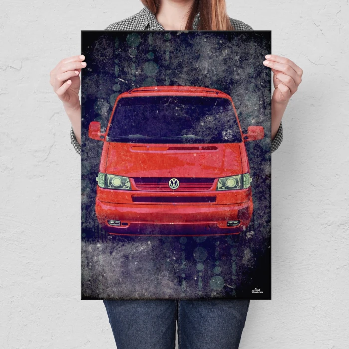 Plakat metalowy Volkswagen T4  Prezent