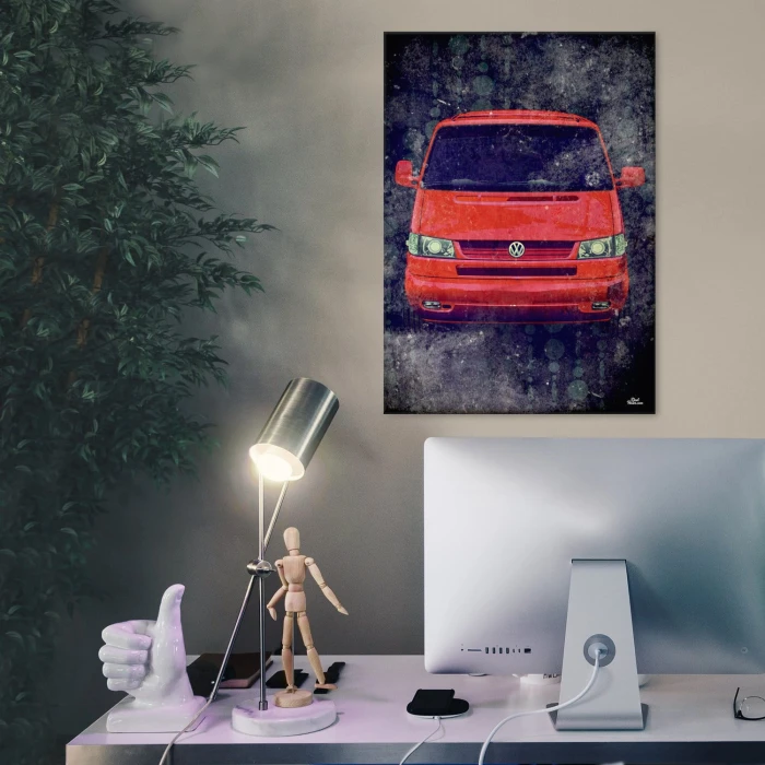 Plakat metalowy Volkswagen T4  Prezent