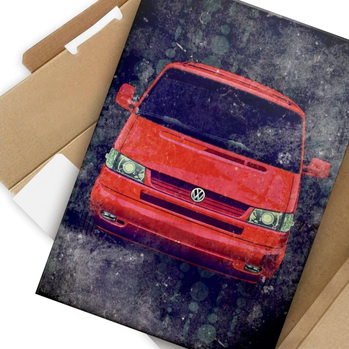 Plakat metalowy Volkswagen T4  Prezent