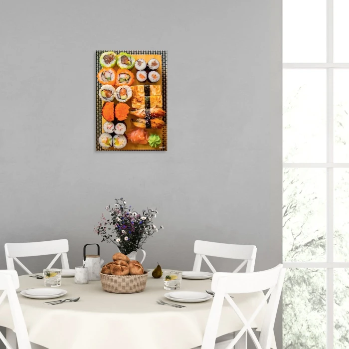 Plakat metalowy Sushi Prezent