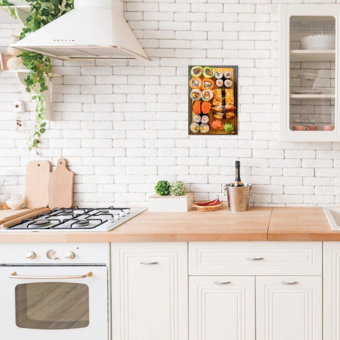 Plakat metalowy Sushi Prezent