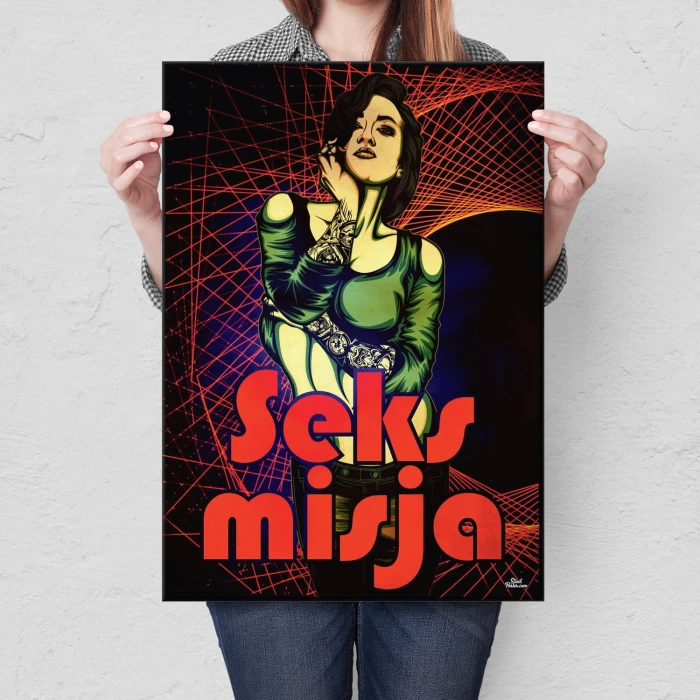 Plakat metalowy Seksmisja Prezent