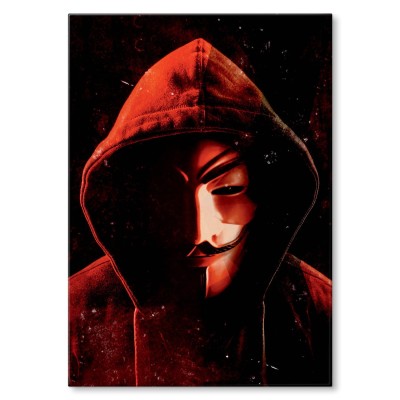 Plakat metalowy Dom z papieru Prezent