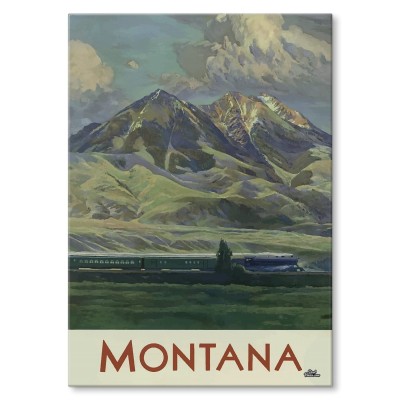 Plakat metalowy Montana Prezent