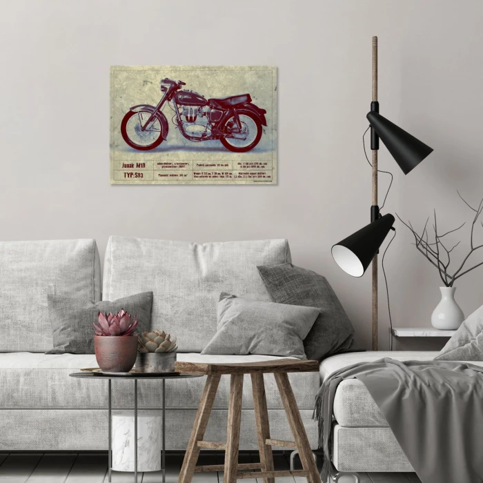 Plakat metalowy Junak M10 Prezent