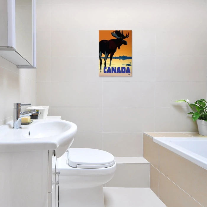 Plakat metalowy Kanada Prezent