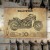 Plakat metalowy Yamaha XV Wild Star Prezent