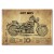 Plakat metalowy Harley Davidson Fat Boy 1990 Prezent