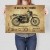 Plakat metalowy BMW R 80 GS Prezent