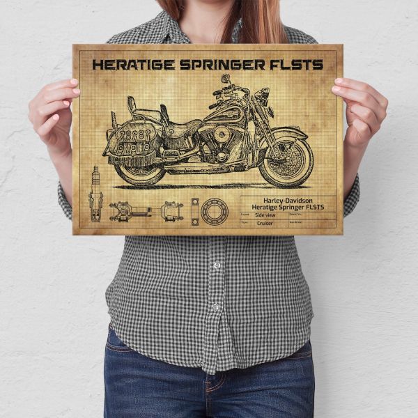 Harley-Davidson Springer FLSTS