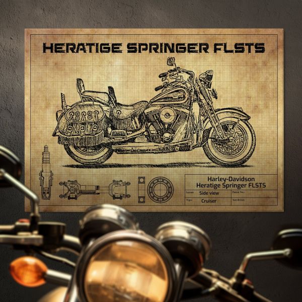 Harley-Davidson Springer FLSTS