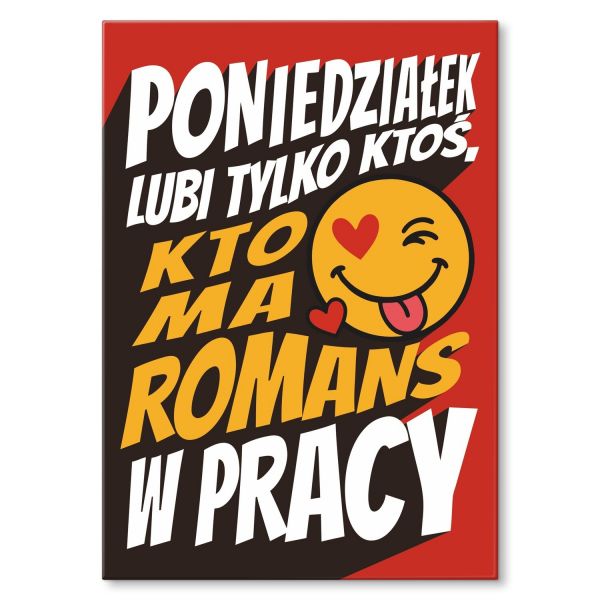 romans w pracy