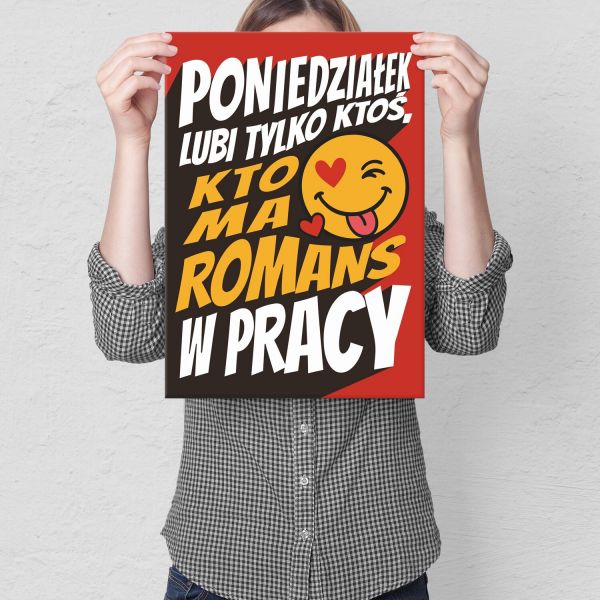 romans w pracy