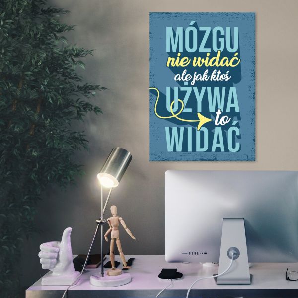 mózgu nie widać