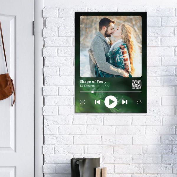 Spotify z Twoim zdjęciem i tekstem na prezent 