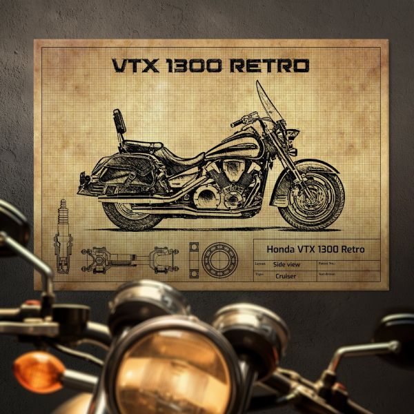 Honda VTX 1300 Retro