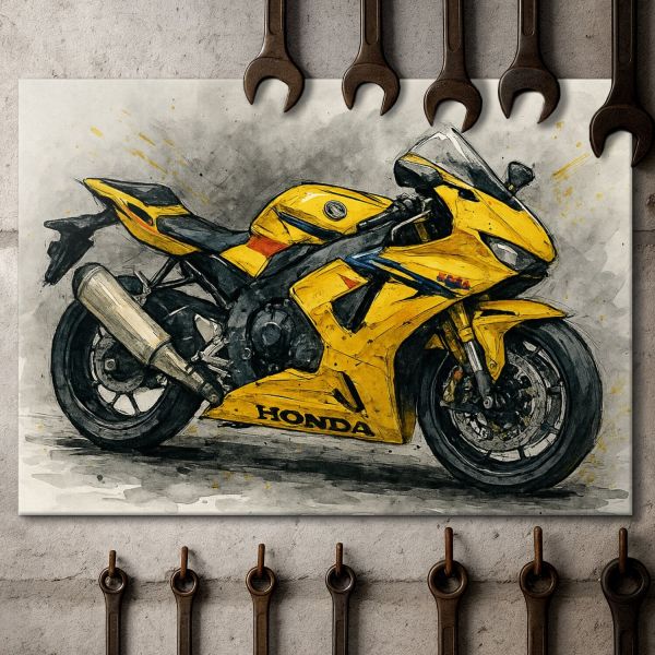 Honda yellow
