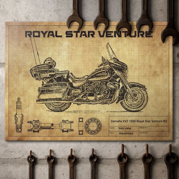 Yamaha XVZ1300 Royal Star Venture RV 2000