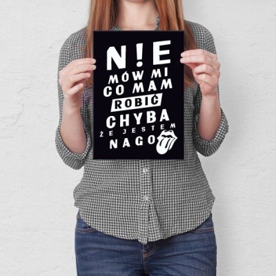 nie mów co mam robić black