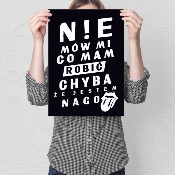 nie mów co mam robić black