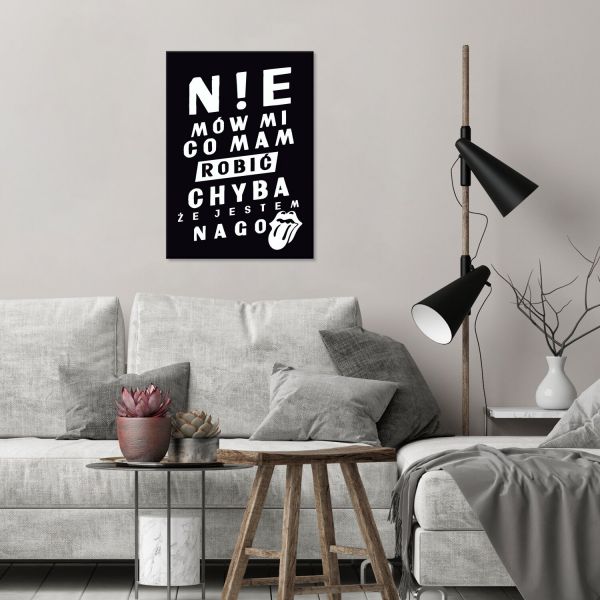 nie mów co mam robić black