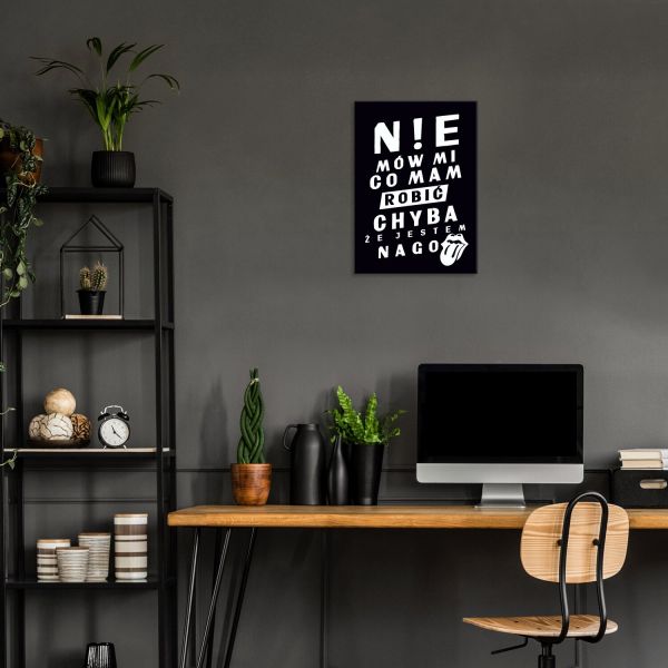 nie mów co mam robić black