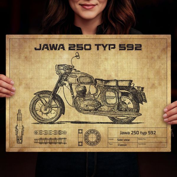 Jawa 250 typ 592