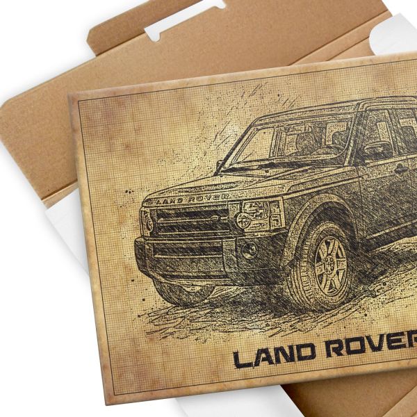 Land Rover drawn