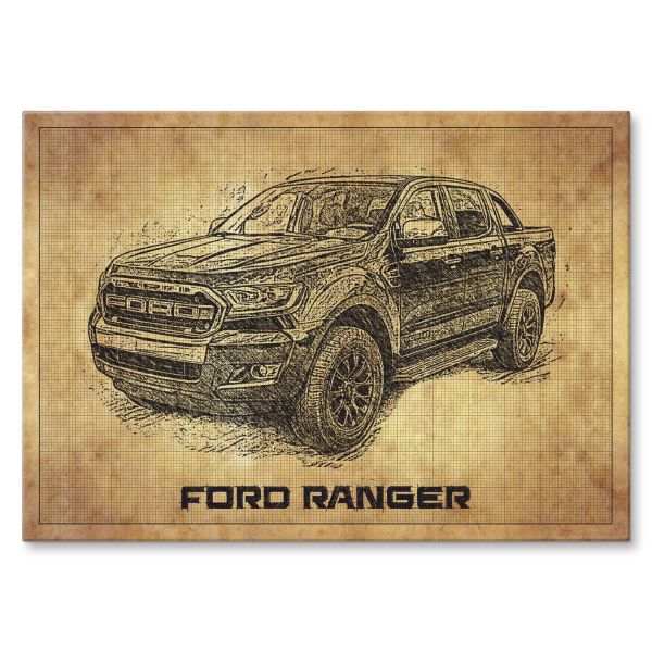 Ford Ranger drawn