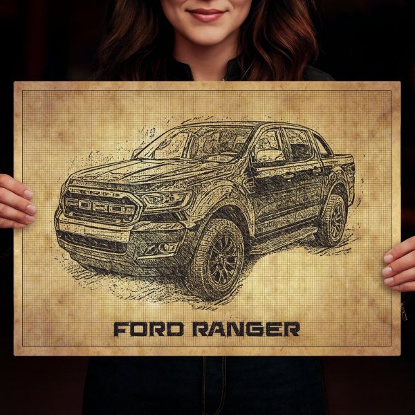 Ford Ranger drawn