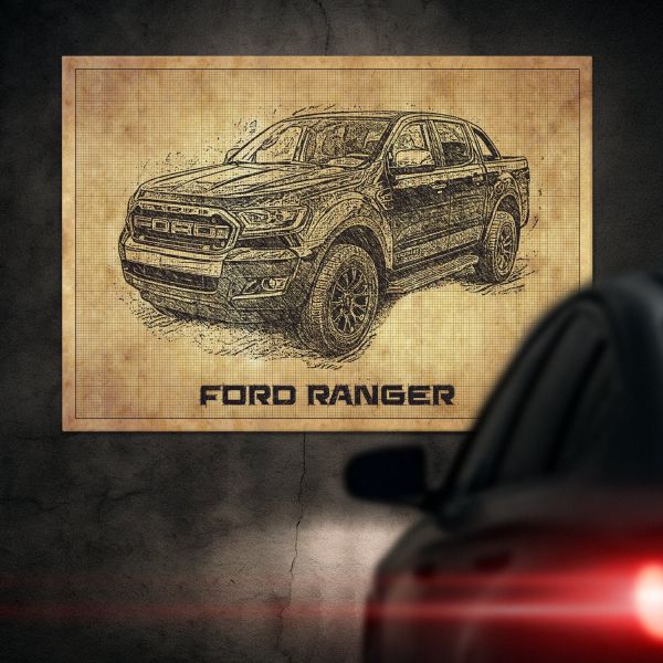 Ford Ranger drawn