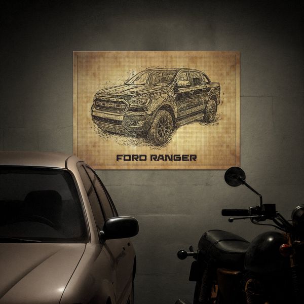 Ford Ranger drawn