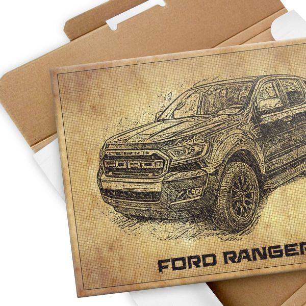 Ford Ranger drawn